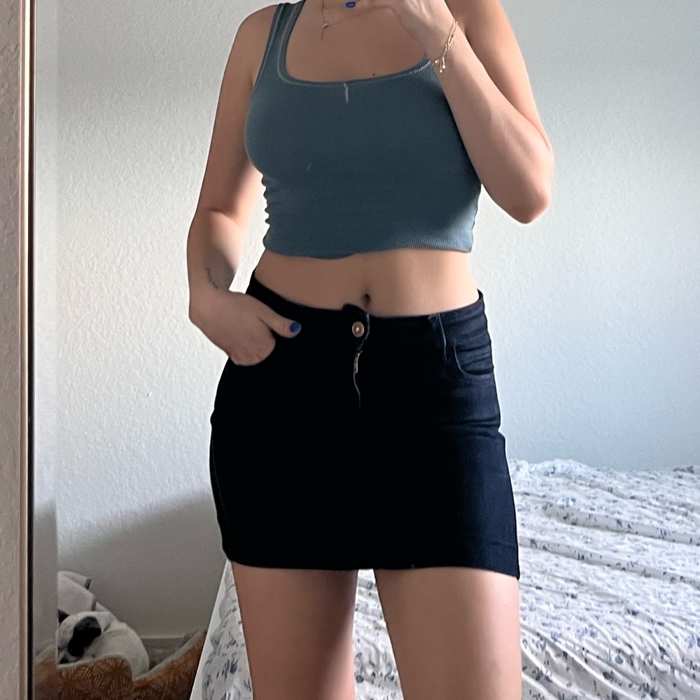 GUCCI denim skirt